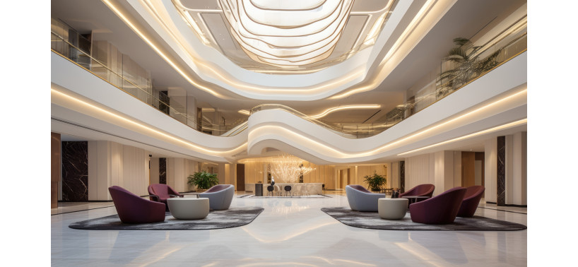 Impresiona a tus clientes con el diseño de interiores de tu hotel